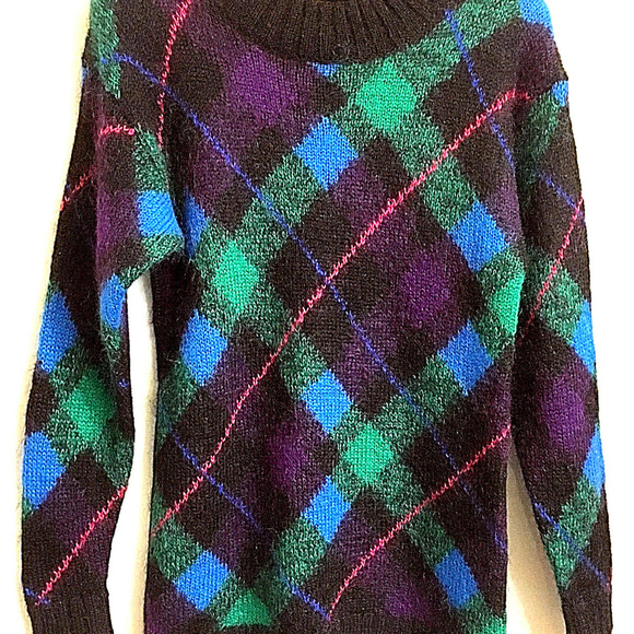 Mohair Winter Ski Sweater - Picture 3 of 6